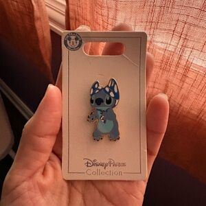 Disney Collectible Pin with Silver Accents
